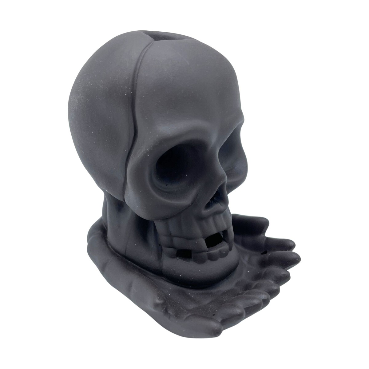 Backflow Incense Burner, Weeping Skull